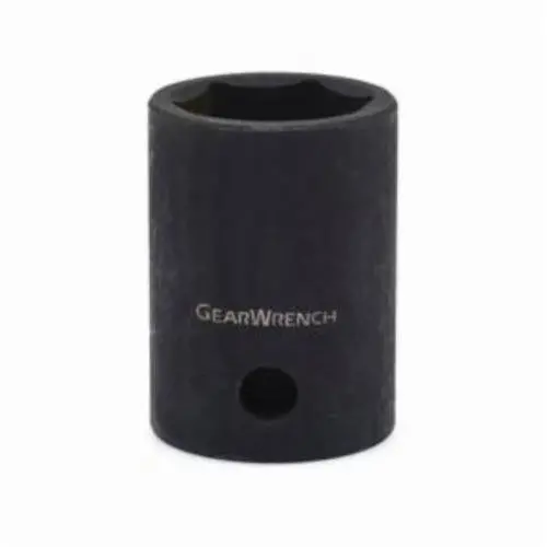 GearWrench 1/2″ Drive Shallow Impact Socket – 11mm, 6-Point Metric (84523N)