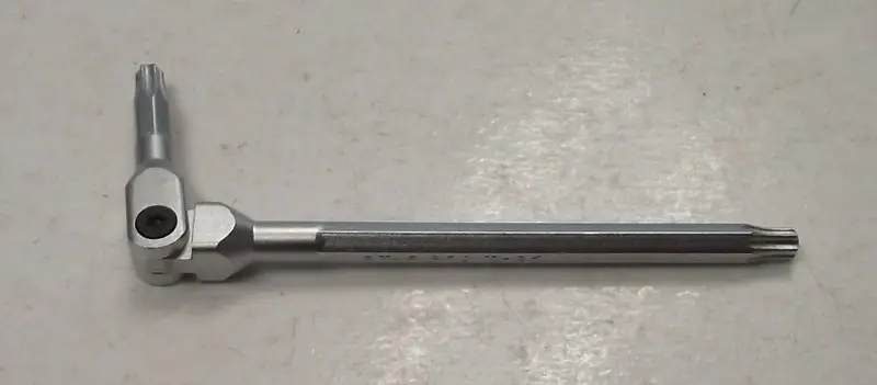 GearWrench Flexible TORX Key – T-25 Size, Satin Chrome Finish for Compact Fastening