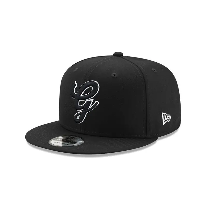 Generales de Durango Baseball Club Black-on-Black Snapback – New Era 9Fifty Adjustable