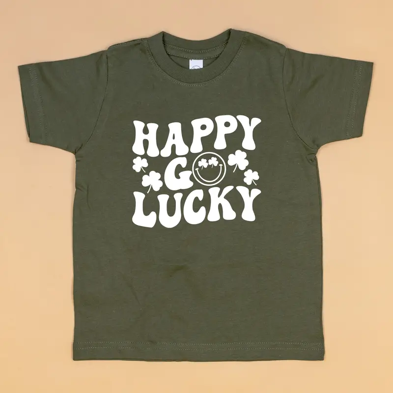 Happy Go Lucky St. Patrick’s Day Green T-Shirt