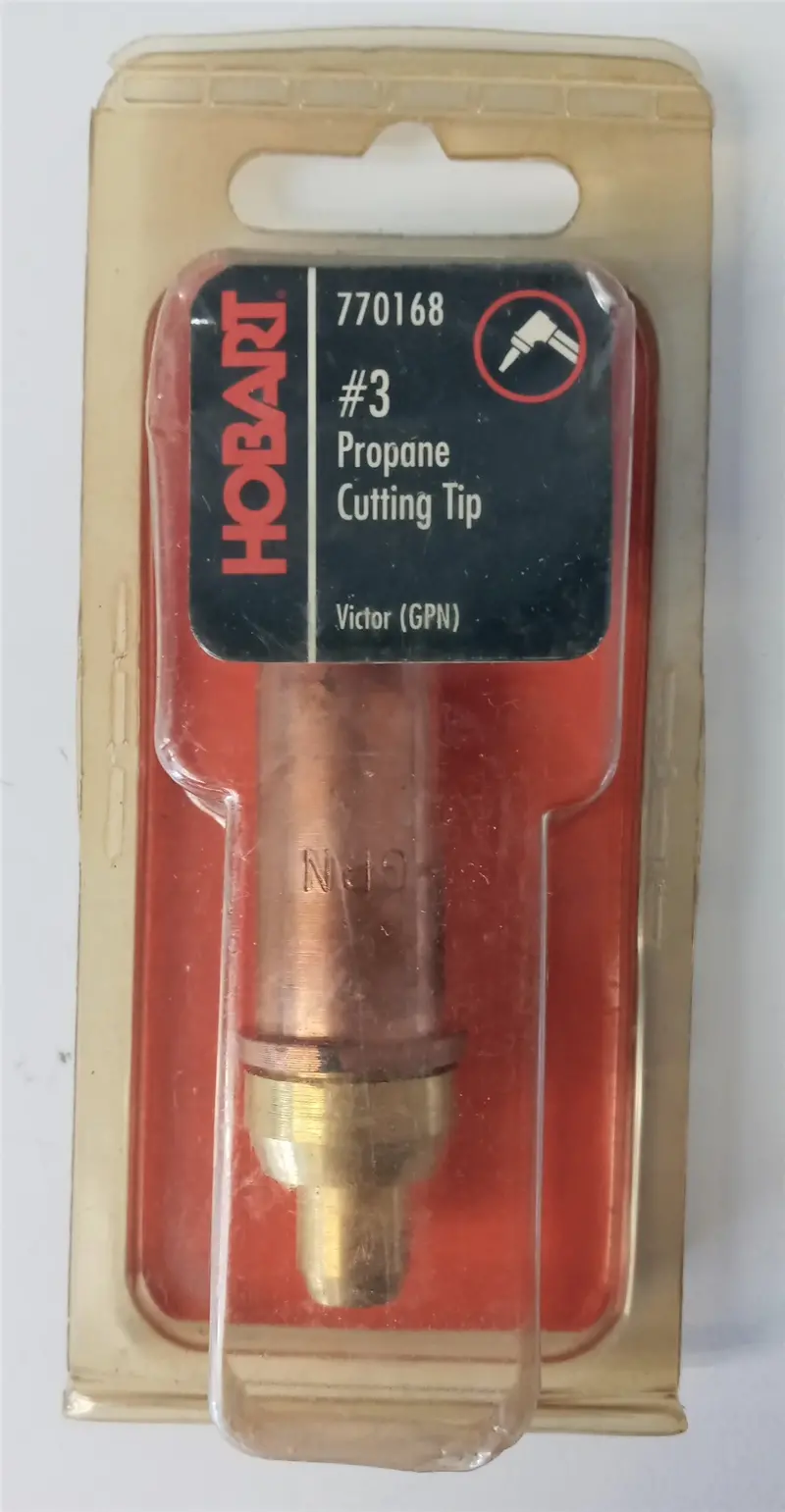 Hobart Propane Cutting Tip #3 – Victor-Style, GPN-Compatible, for Oxy-Fuel Torches