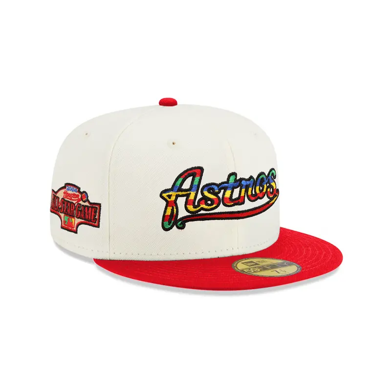 Houston Astros 2004 All-Star Game Chrome Red 2-Tone SP 59Fifty Fitted Hat