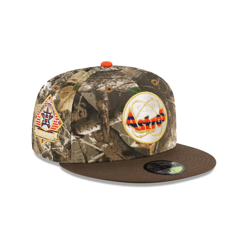 Houston Astros Real Tree Walnut 59Fifty Fitted Cap – 25th Anniversary Edition