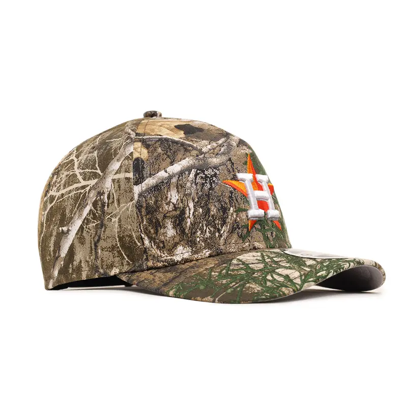 Houston Astros Realtree Camo 9Forty M-Crown A-Frame Snapback