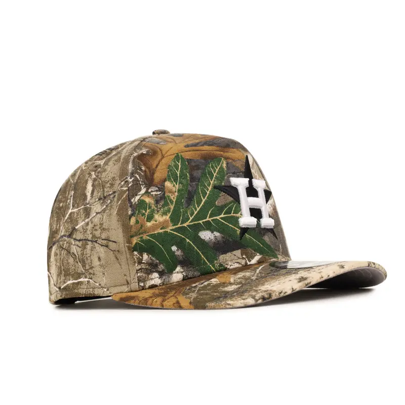 Houston Astros Realtree Camo on White SP 9Fifty A-Frame Snapback