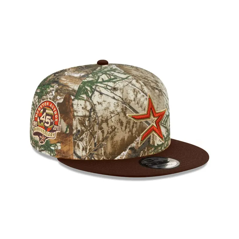 Houston Astros RealTree Camo Snapback – 45th Anniversary Collector’s Hat