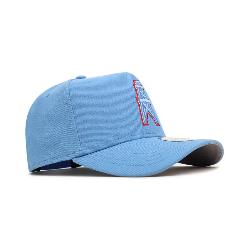 Houston Oilers Cooperstown Collection Team Color 9Forty A-Frame Snapback