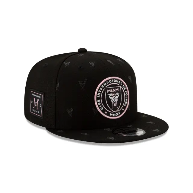 Inter Miami CF Jersey Hook Design 9Fifty Snapback Cap