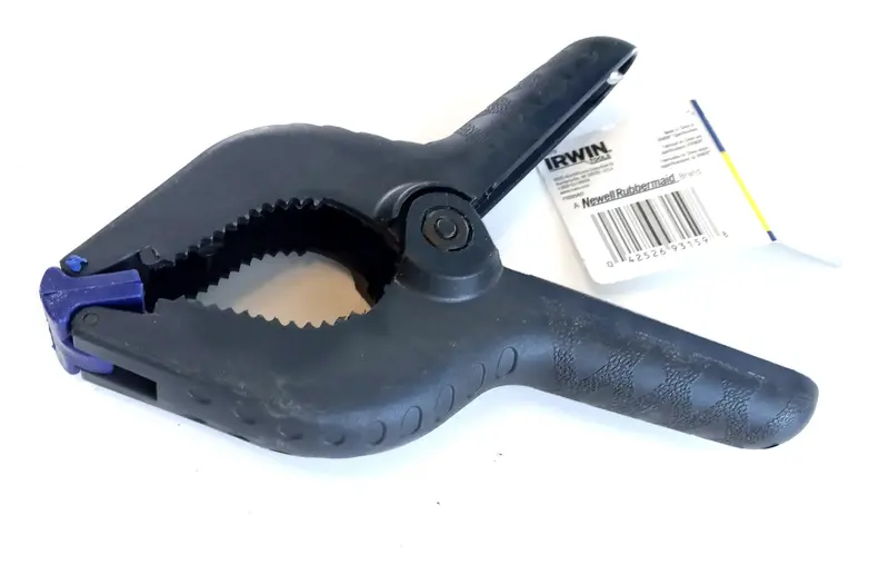 Irwin 1901245 Plastic Spring Clamp — 2″ Jaw Width, 6.5″ Overall Length