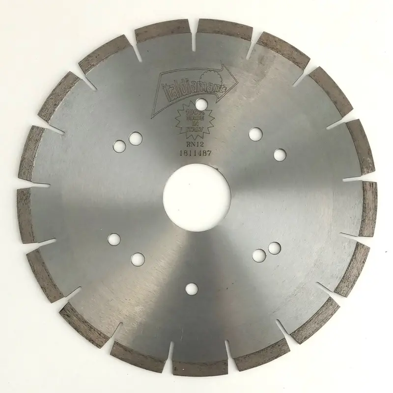 Italidiamant 10″ Segmented Diamond Blade for Granite Cutting – Made in Italy (Model 1101058)