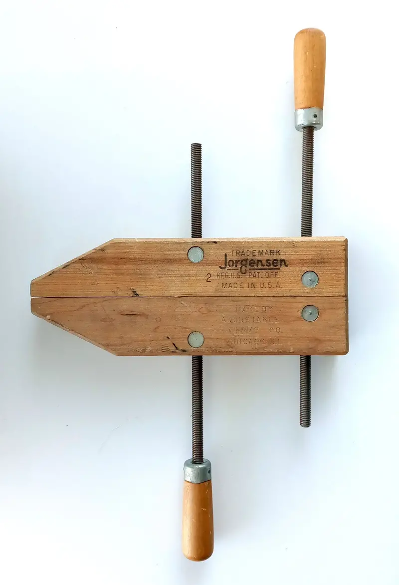 Jorgensen #2 Handscrew Wood Clamp – 12″, USA-Made (Model 1207740)