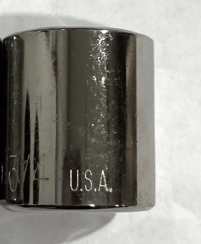 KD 3/4″ 3/8″ Drive 6-Point Socket – USA-Made
