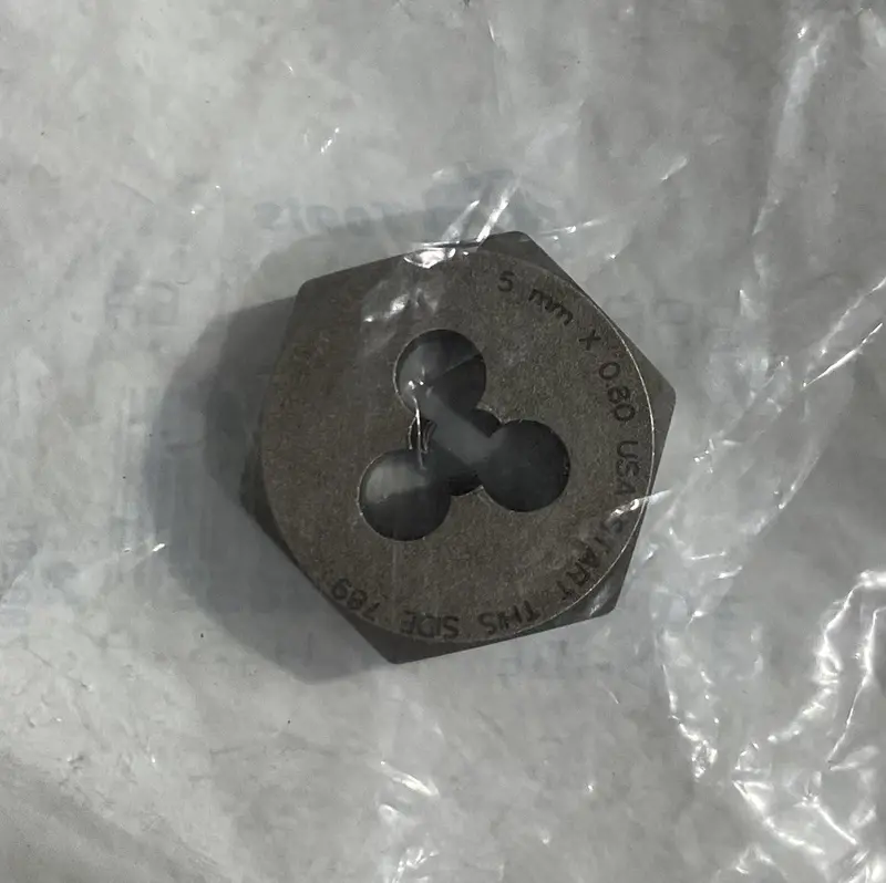 KD Tools 388755 5 mm × 0.80 mm Metric Hex Die