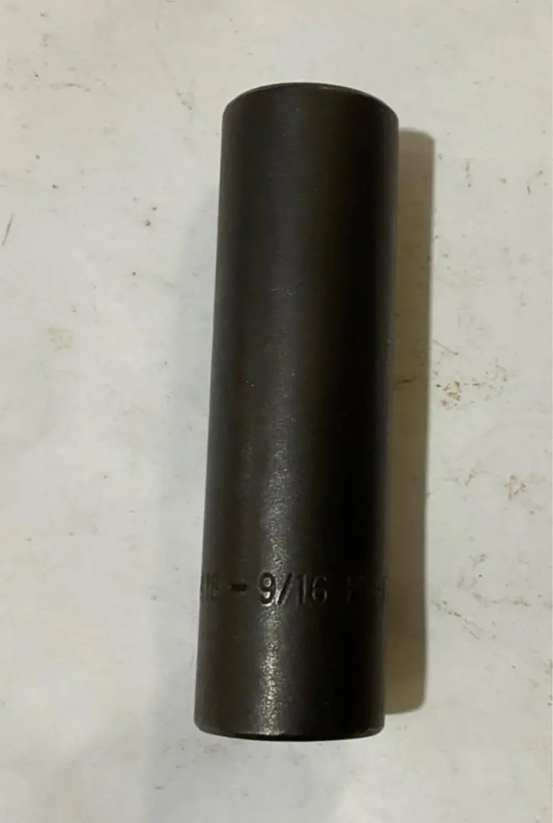 KD Tools 9/16-Inch 1/2-Inch Drive 6-Point Deep Impact Socket – USA-Made