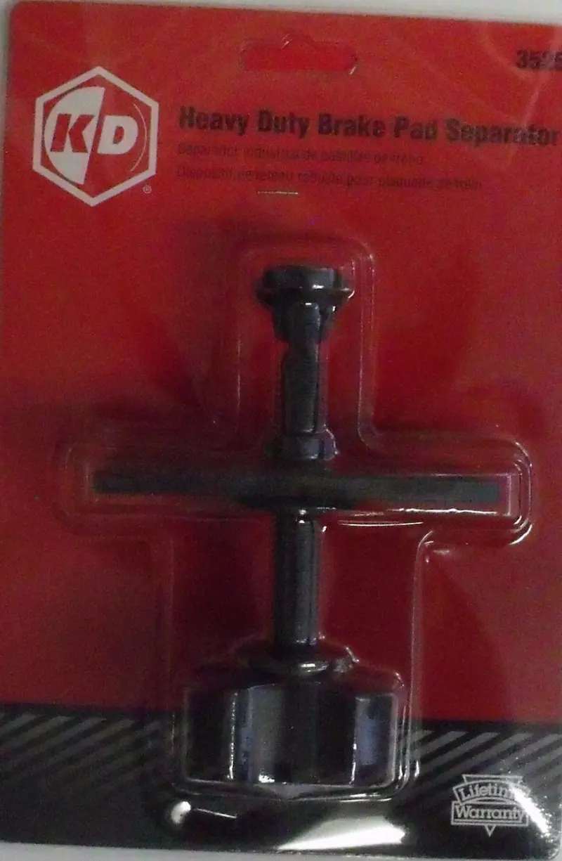 KD Tools Heavy-Duty Brake Pad Spreader – Compact Separator Tool, Model 3525