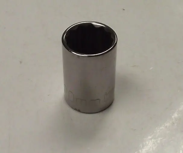 KOBALT 20mm 1/2″ Drive Socket – 12-Point, Chrome Finish, Heavy-Duty Metric