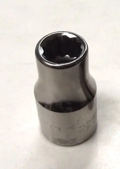 Kobalt 22554 1/2″ Drive Socket – 7/16″ 12-Point, USA-Made