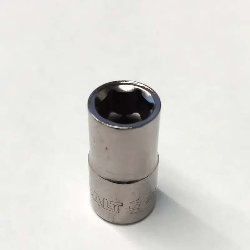 Kobalt 9/32-Inch 6-Point Socket – 1/4-Inch Drive, Chrome-Finished, USA-Built