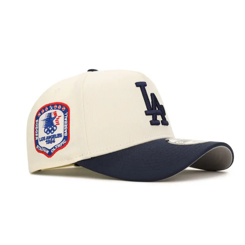 LA Dodgers Chrome Blue Two-Tone Snapback – 1984 Olympics Edition