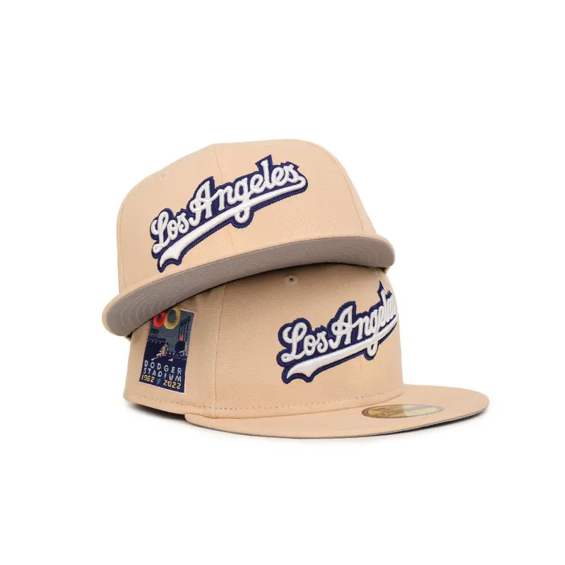 LA Dodgers Script Mango Mocha 60th Anniversary SP 59Fifty Fitted Cap
