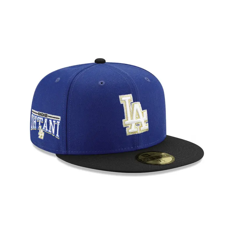 LA Dodgers Shohei Ohtani Royal & Black Dual-Tone 59Fifty Fitted Cap