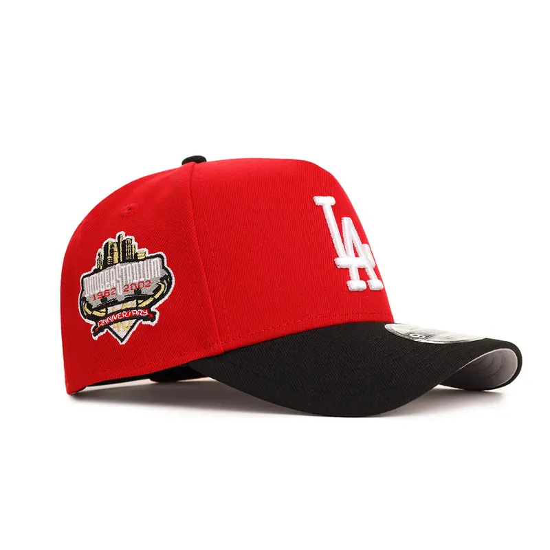 LA Dodgers Stadium 40th Anniversary Red-Black Two-Tone 9Forty A-Frame Snapback