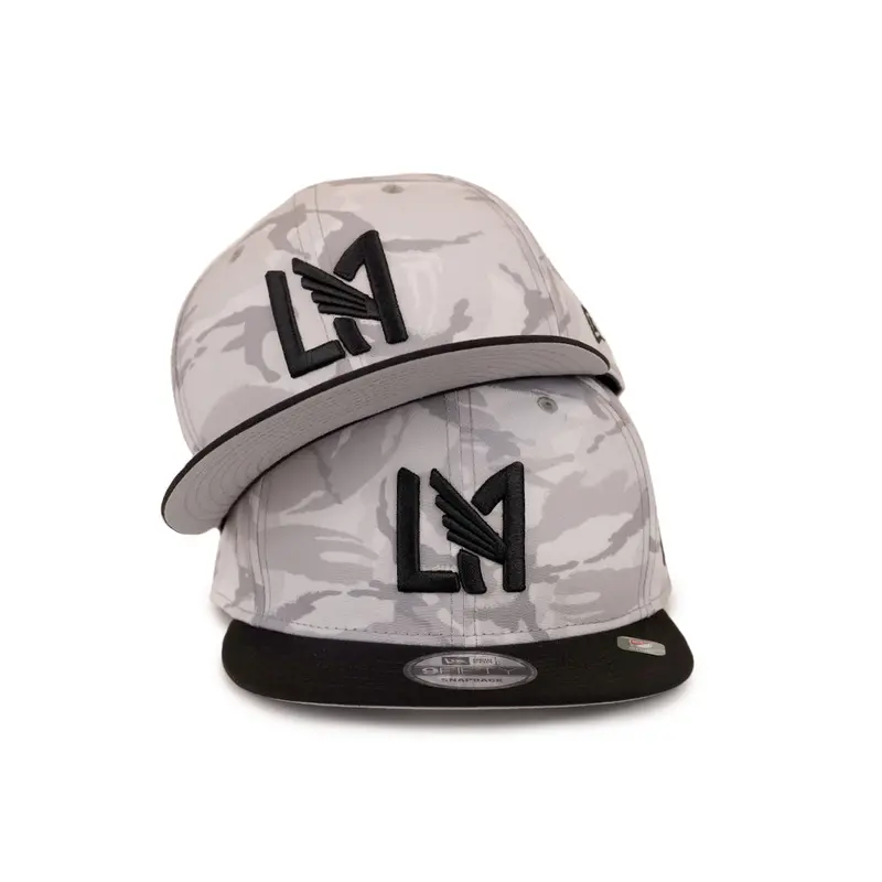 LAFC 2-Tone Camo Black MLS 9Fifty Snapback Cap