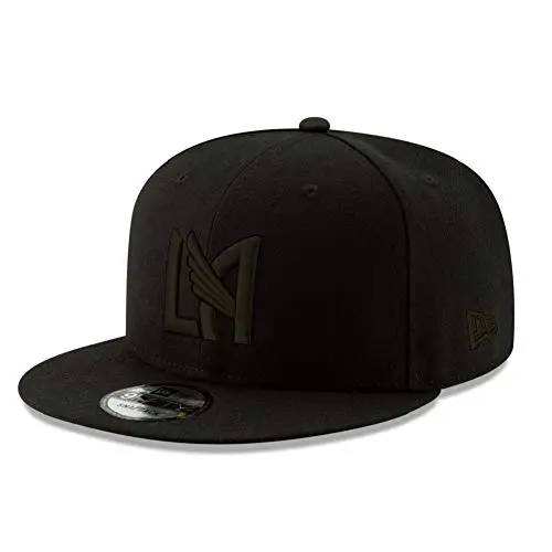 LAFC Black-on-Black 9Fifty Snapback – Official MLS Team Cap