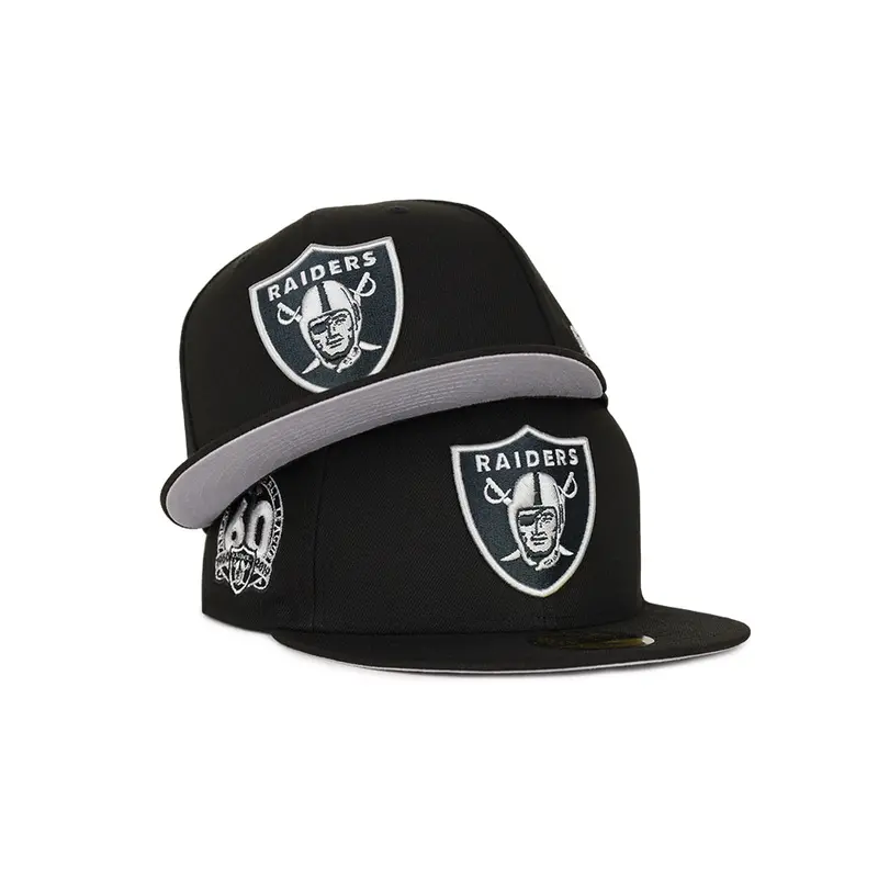 Las Vegas Raiders 60th Anniversary Limited-Edition 59Fifty Fitted Cap