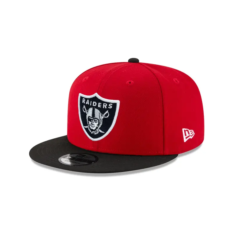 Las Vegas Raiders Scarlet & Black Dual-Tone 9Fifty Snapback