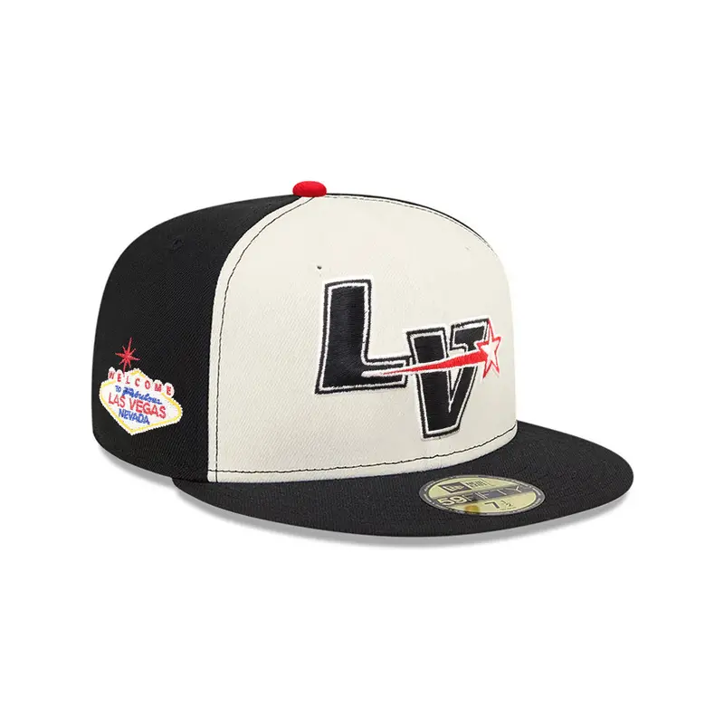 Las Vegas Stars Welcome to Las Vegas Black & Chrome SP 59Fifty Fitted Cap