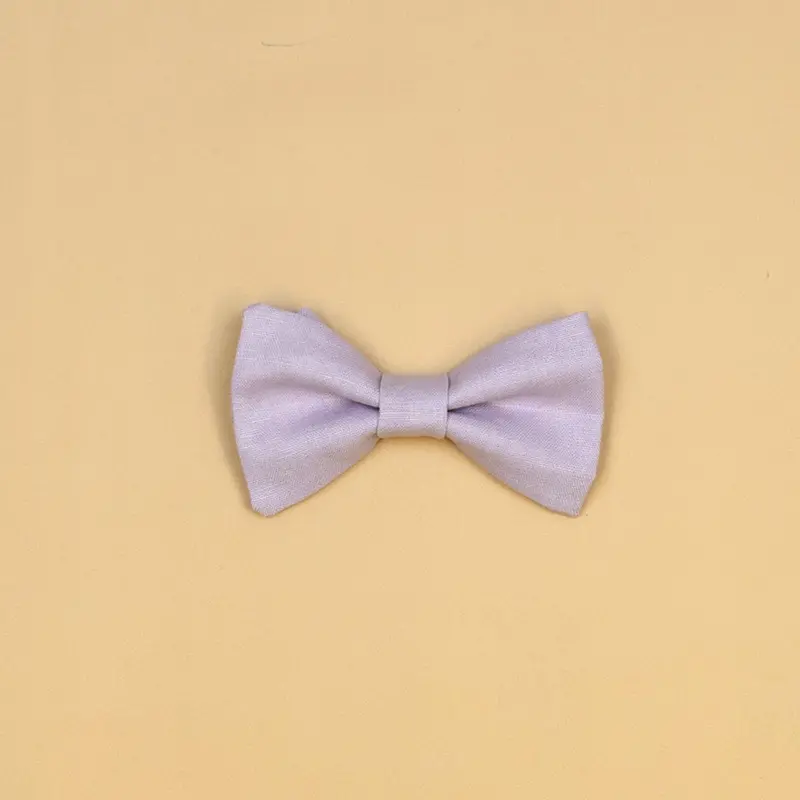 Lavender Linen Snap-Tie for Babies