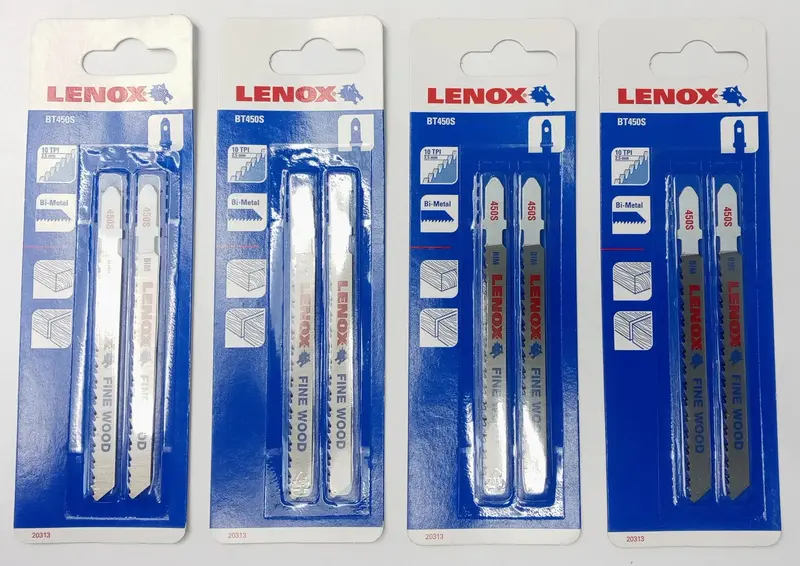Lenox 20313 4″ 10 TPI Bi-Metal Jig Saw Blades – 8-Pack for Fine Woodwork