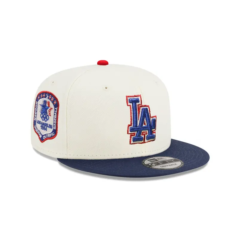 Los Angeles Dodgers 1984 Olympic Chrome-Blue Two-Tone 9Fifty Snapback