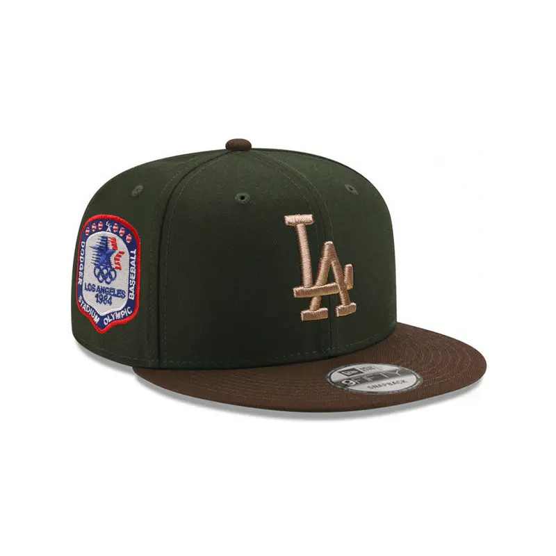 Los Angeles Dodgers 1984 Olympic Olive-Brown Two-Tone 9Fifty Snapback