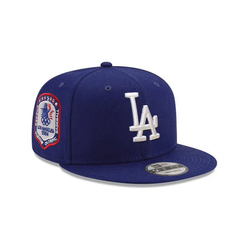 Los Angeles Dodgers 1984 Olympic Royal-on-White 9Fifty Snapback