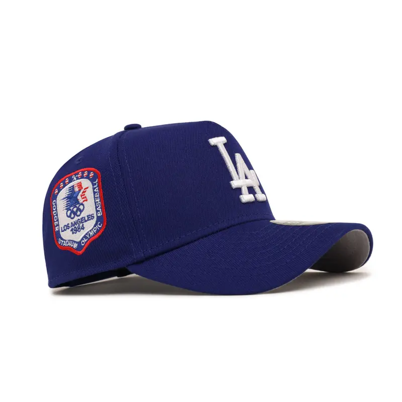 Los Angeles Dodgers 1984 Olympic Royal-on-White 9Forty A-Frame Snapback