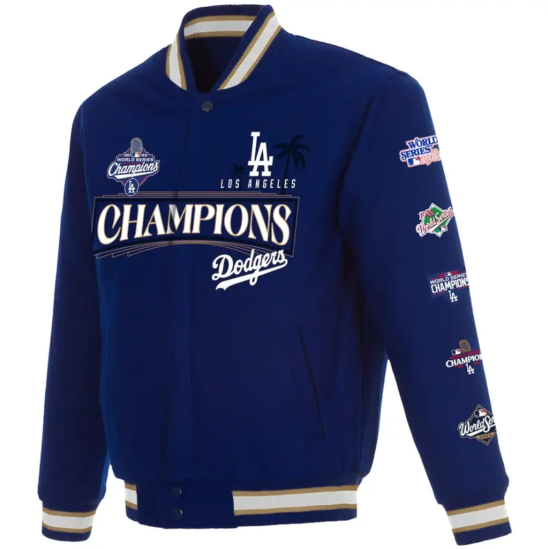Los Angeles Dodgers 2025 World Series Champions Reversible Team Jacket