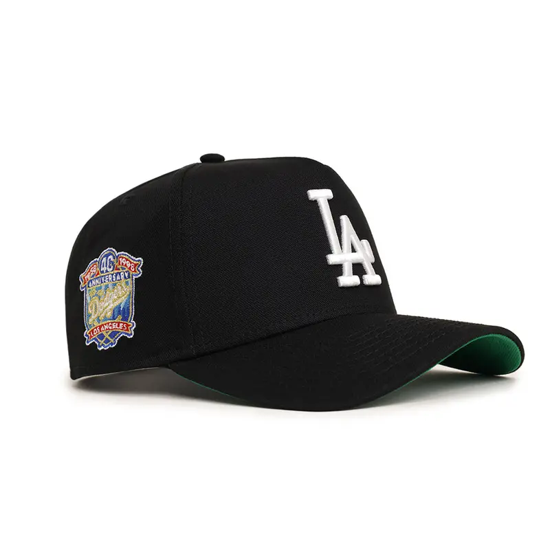 Los Angeles Dodgers 40th Anniversary Trucker Snapback – Black 9Forty A-Frame