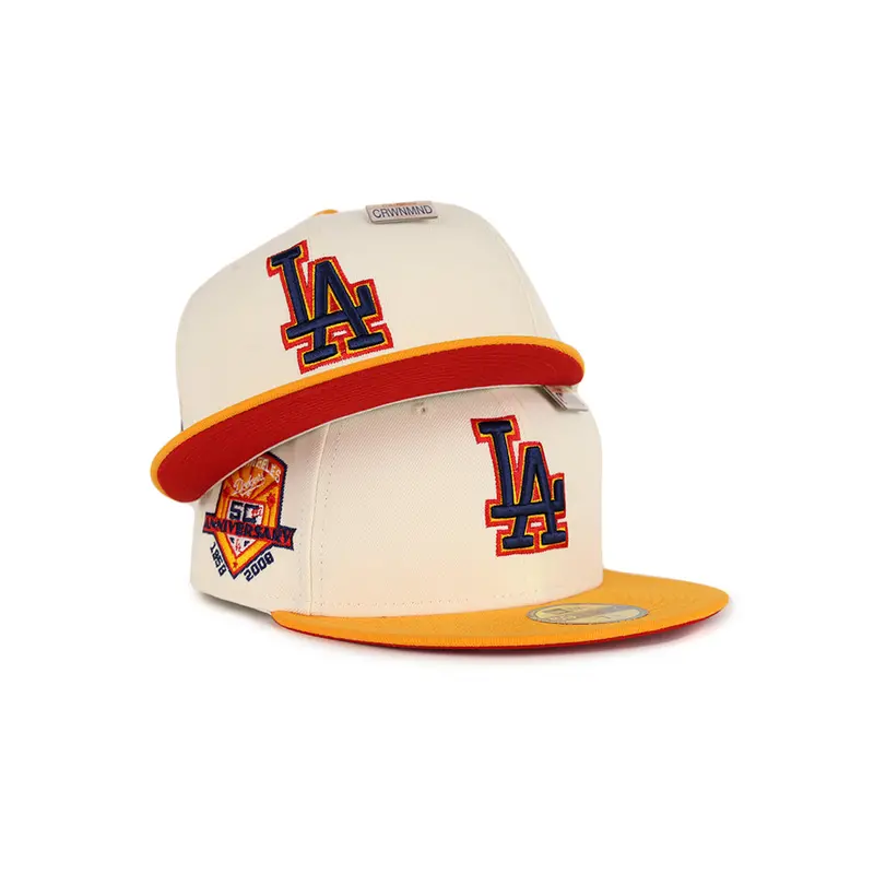 Los Angeles Dodgers 50th Anniversary Golden State SP 59Fifty Fitted Cap