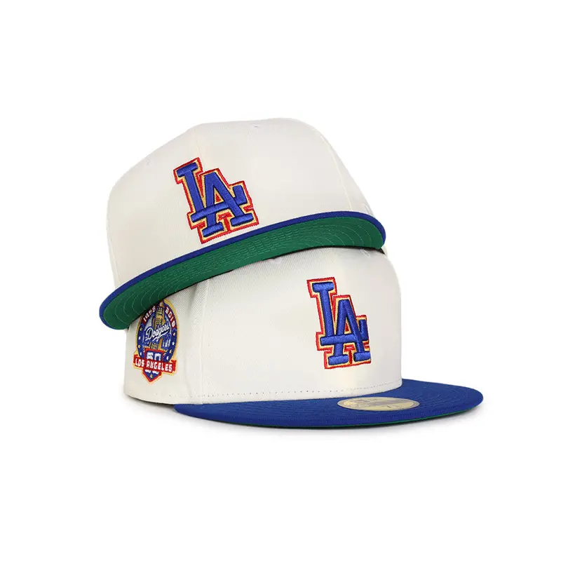 Los Angeles Dodgers 60th Anniversary Cap – Chrome & Royal 59Fifty Fitted