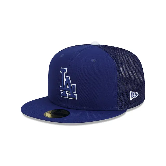 Los Angeles Dodgers Batting Practice Trucker-Style 59Fifty Fitted Cap