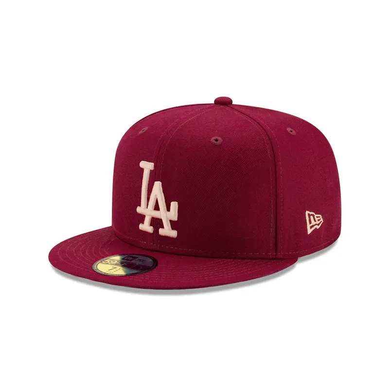 Los Angeles Dodgers Cardinal-on-Ivory 59Fifty Fitted Cap
