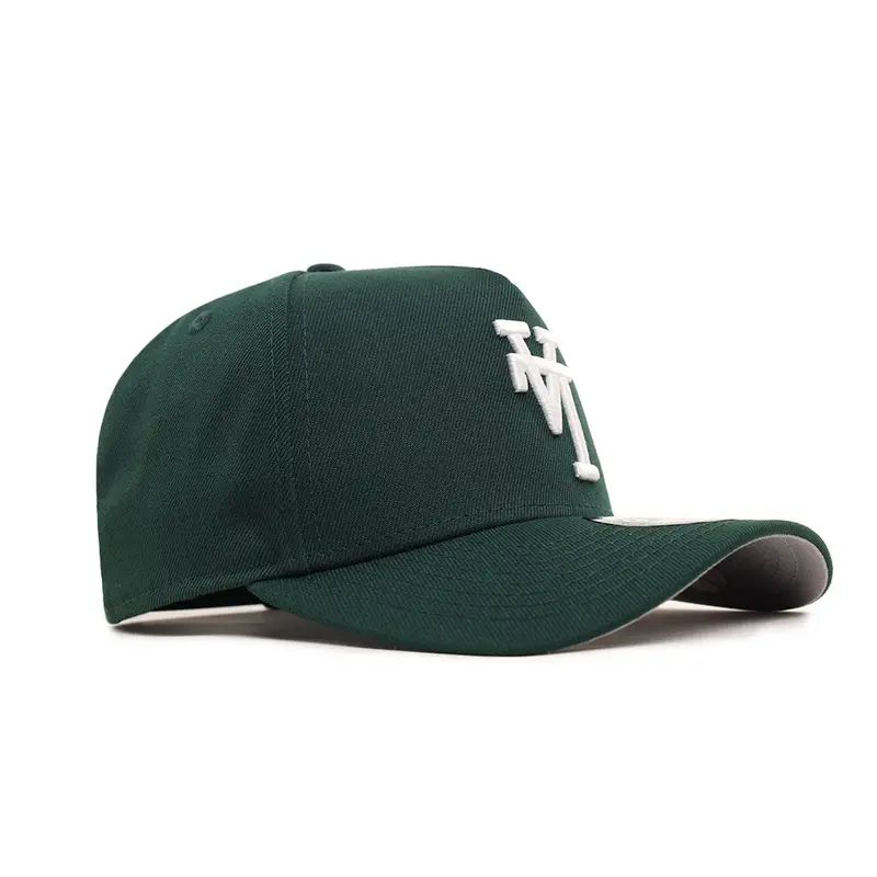 Los Angeles Dodgers Dark Green Inverted Logo 9Forty A-Frame Snapback