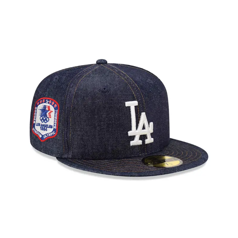 Los Angeles Dodgers Denim Blue 1984 Olympic SP 59Fifty Fitted Cap