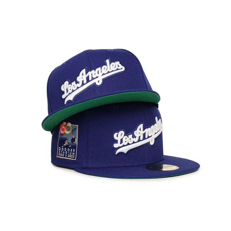 Los Angeles Dodgers Dodger Stadium 60th Anniversary Wordmark 59Fifty Fitted Cap