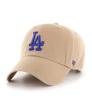 Los Angeles Dodgers Khaki-on-Royal Clean Up Cap by ’47 Brand