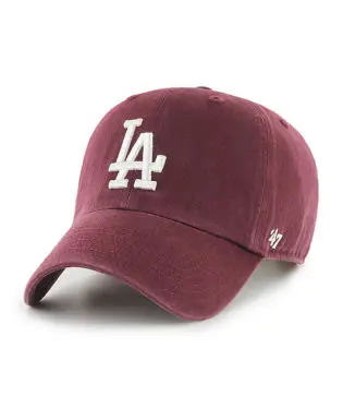 Los Angeles Dodgers Maroon Clean Up Cap by ’47 Brand
