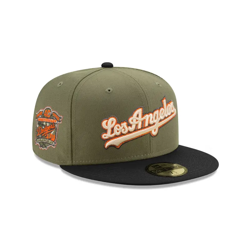 Los Angeles Dodgers Olive & Black 40th Anniversary 59Fifty Fitted Cap