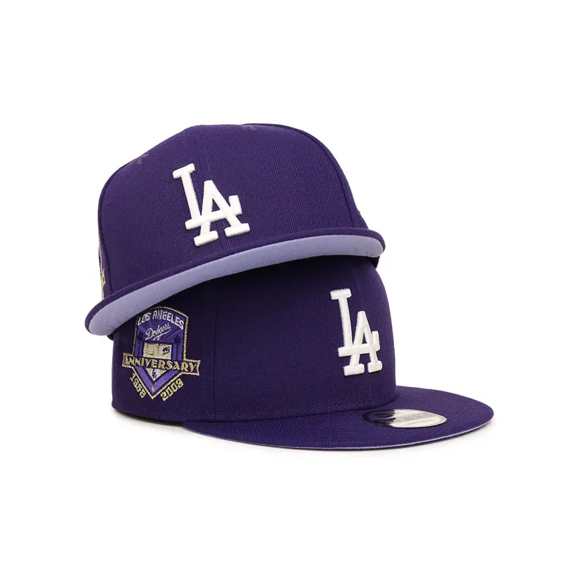 Los Angeles Dodgers Purple 50th Anniversary 9Fifty Snapback Cap